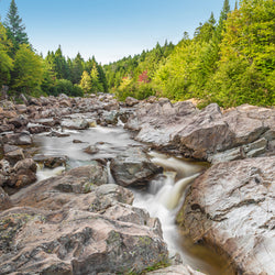 Moose Horn Trail Broad River in Fundy National Park New Brunswick Canada