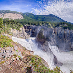 Virginia Falls South Nahanni National Park Northwest Territories, Canada