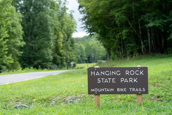 Hanging Rock State Park Sign North Carolina