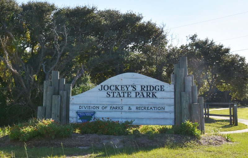 Jockey's Ridge State Park Sign North Carolina