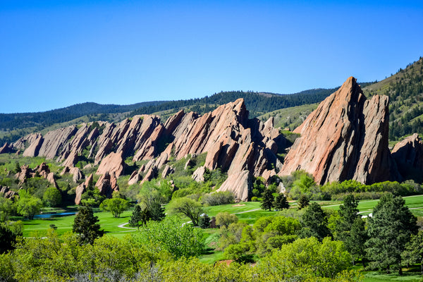 Rock Formations at Roxborough State Park Colorado
