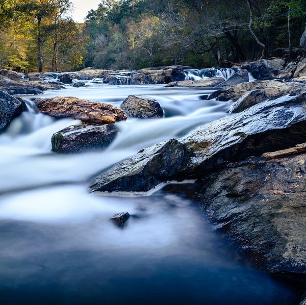 view-ofEno River in Eno River State Park Durham North Carolina
