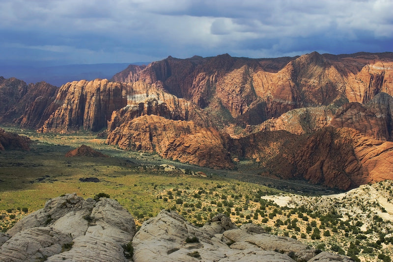 View of Snow Canyon State Park Utah