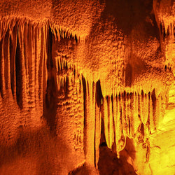 Frozen Niagra Cave in Mammoth Cave National Park